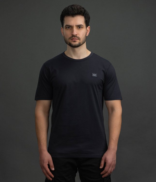 Чоловіча футболка C.P. COMPANY CMTS113A 006374G COL:999, колір чорний | Ціна 6499 грн, фото 2