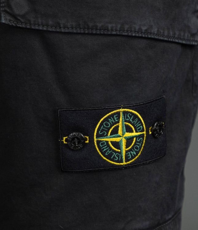 Чоловічі шорти STONE ISLAND 15L100018-S0004 V0129, колір чорний | Ціна 14399 грн, фото 7