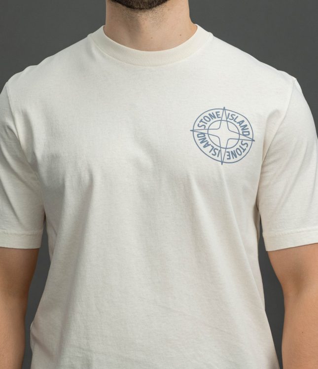 Чоловіча футболка STONE ISLAND 152100001-S0284 V0093, колір бежевий | Ціна 12499 грн, фото 3