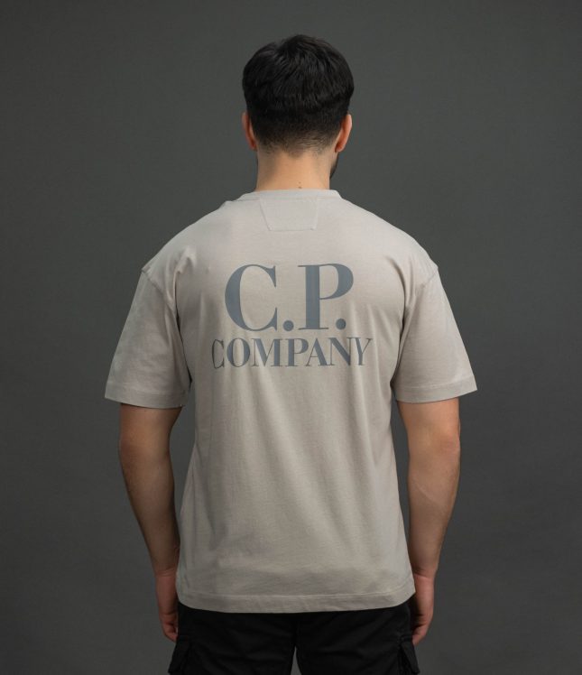 Чоловіча футболка C.P. COMPANY CMTS086A 005100W COL:904, колір коричневий | Ціна 5499 грн, фото 6