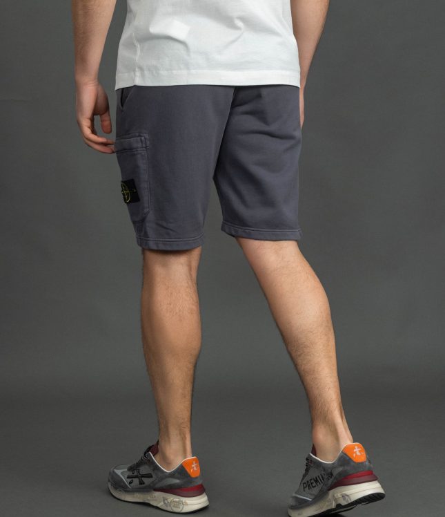 Чоловічі шорти STONE ISLAND 156200011-S0051 V002D, колір сірий | Ціна 14999 грн, фото 5