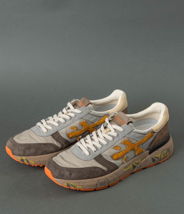 Чоловічі кросівки PREMIATA MICK 7866, колір коричневий | Ціна 14499 грн, фото 1