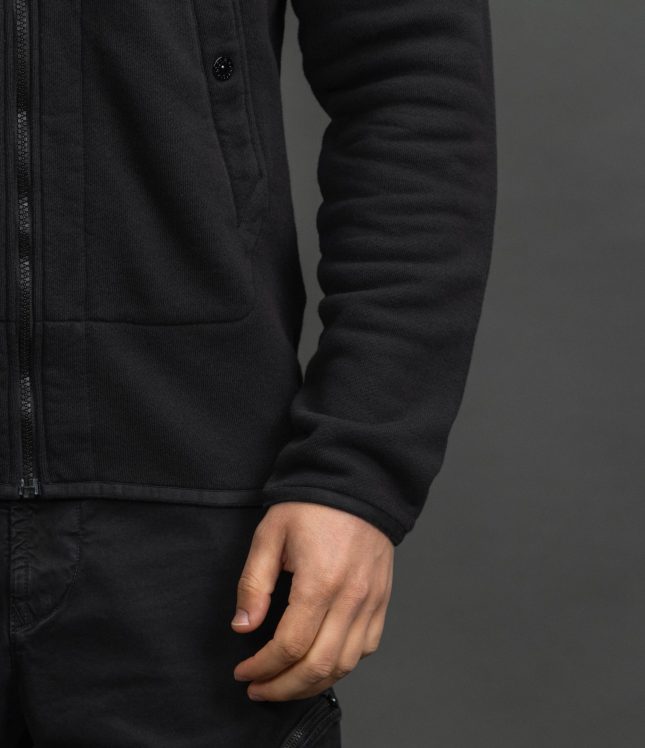 Чоловіче худі STONE ISLAND 156100078-S0185 V0029, колір чорний | Ціна 27499 грн, фото 6