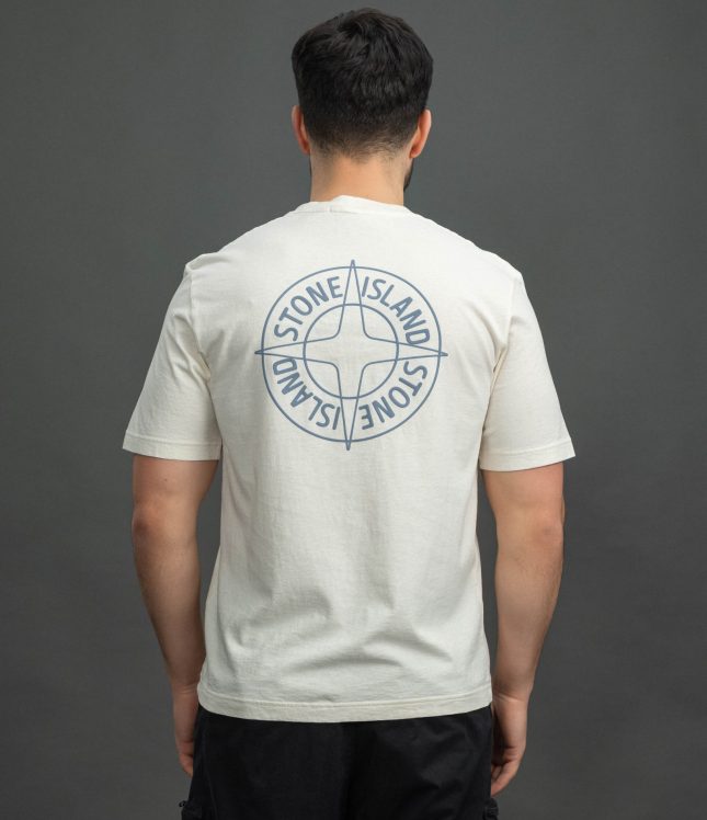 Чоловіча футболка STONE ISLAND 152100001-S0284 V0093, колір бежевий | Ціна 12499 грн, фото 6