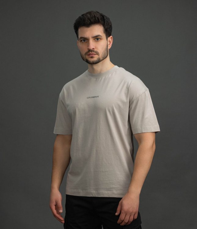 Чоловіча футболка C.P. COMPANY CMTS087A 005100W COL:904, колір коричневий | Ціна 5499 грн, фото 1