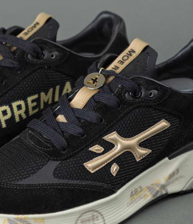 Кросівки PREMIATA MOERUND 7799, колір чорний | Ціна 15499 грн, фото 3