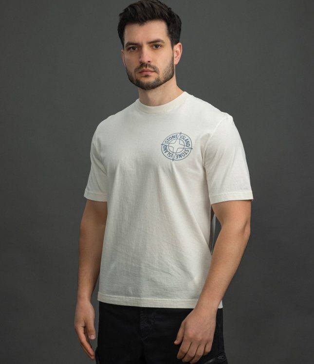 Чоловіча футболка STONE ISLAND 152100001-S0284 V0093, колір бежевий | Ціна 12499 грн, фото 1