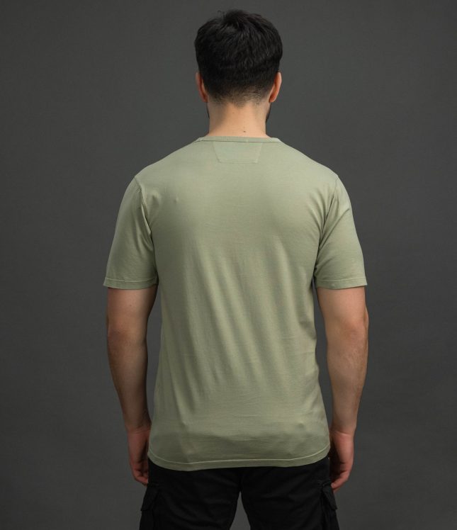 Чоловіча футболка C.P. COMPANY CMTS113A 006374G COL:610, колір зелений | Ціна 5199 грн, фото 6