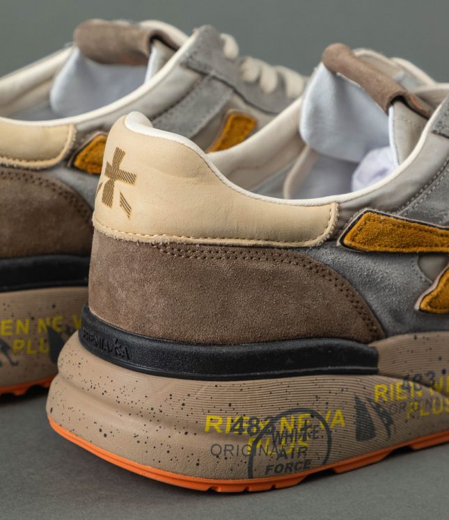 Чоловічі кросівки PREMIATA MICK 7866, колір коричневий | Ціна 14499 грн, фото 8