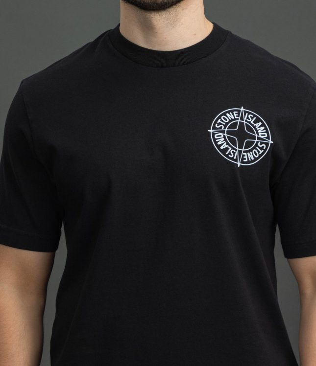 Чоловіча футболка STONE ISLAND 152100001-S0284 V0029, колір чорний | Ціна 12499 грн, фото 3