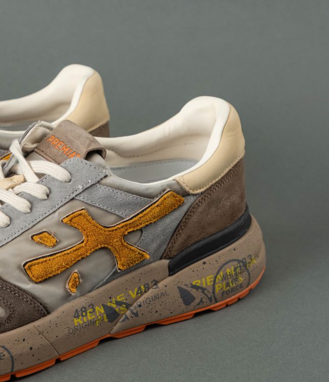 Чоловічі кросівки PREMIATA MICK 7866, колір коричневий | Ціна 14499 грн, фото 4