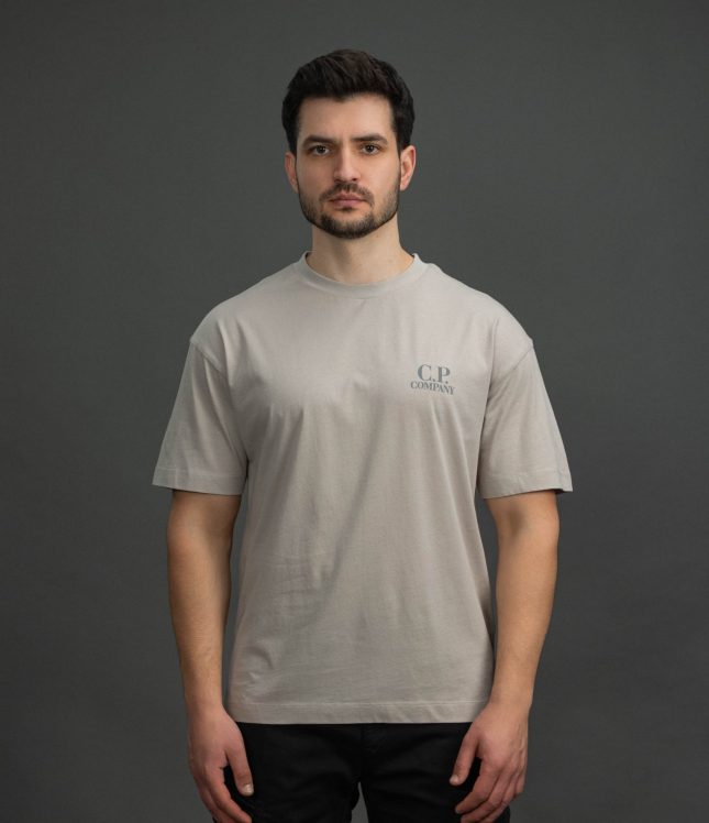 Чоловіча футболка C.P. COMPANY CMTS086A 005100W COL:904, колір коричневий | Ціна 5499 грн, фото 2