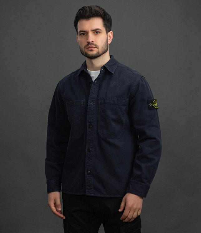 Чоловічий оверширт STONE ISLAND 151200025-S0184 V0126, колір фіолетовий | Ціна 25999 грн, фото 1