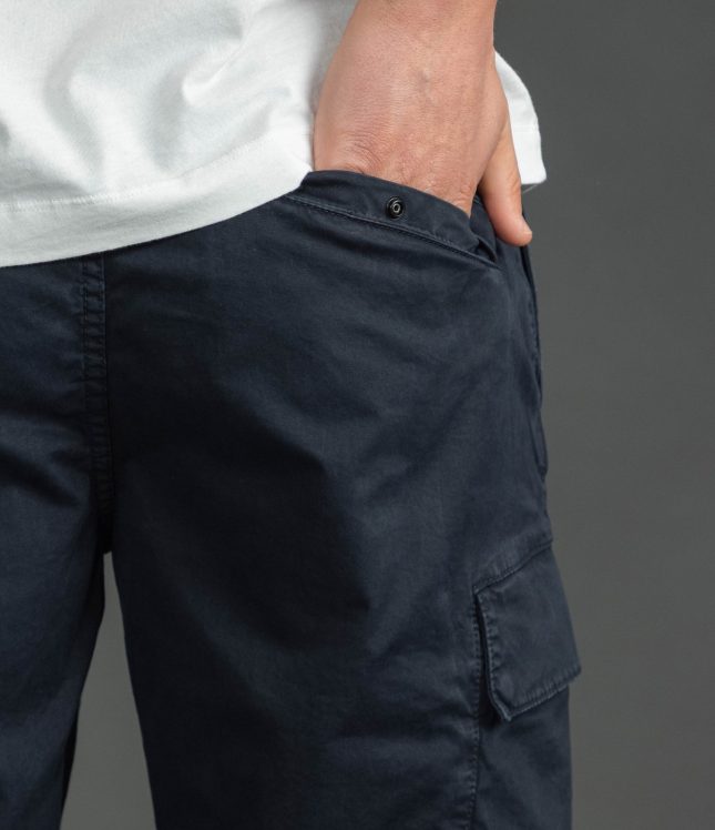 Чоловічі шорти STONE ISLAND 15L100018-S0004 V0120, колір синій | Ціна 14399 грн, фото 6