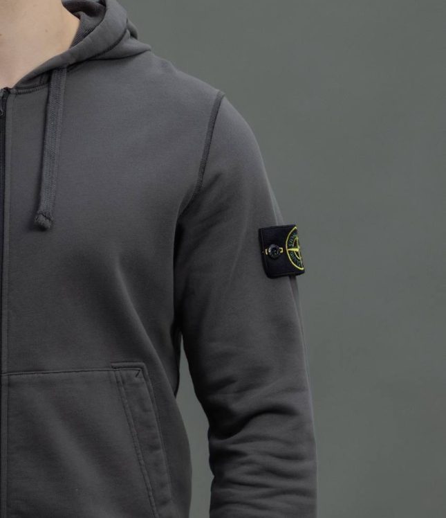 Чоловіче худі STONE ISLAND 156100061-S0051 V0065, колір сірий | Ціна 22499 грн, фото 5