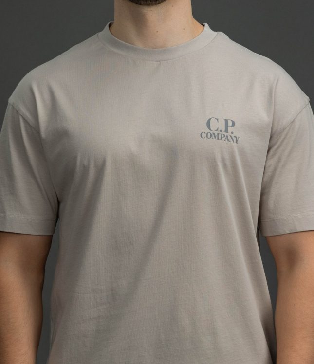 Чоловіча футболка C.P. COMPANY CMTS086A 005100W COL:904, колір коричневий | Ціна 5499 грн, фото 3