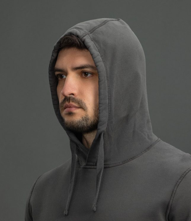 Чоловіче худі STONE ISLAND 156100062-S0051 V0065, колір сірий | Ціна 18499 грн, фото 3