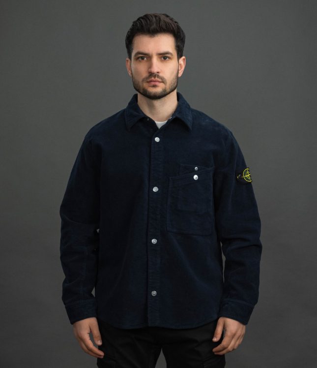 Чоловічий оверширт STONE ISLAND 151200019-S0228 V0020, колір синій | Ціна 26999 грн, фото 2
