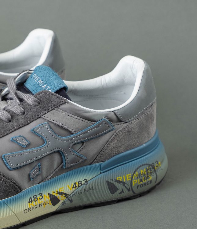 Чоловічі кросівки PREMIATA MICK 7865, колір сірий | Ціна 14499 грн, фото 4