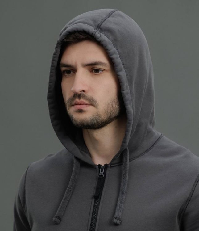 Чоловіче худі STONE ISLAND 156100061-S0051 V0065, колір сірий | Ціна 22499 грн, фото 3