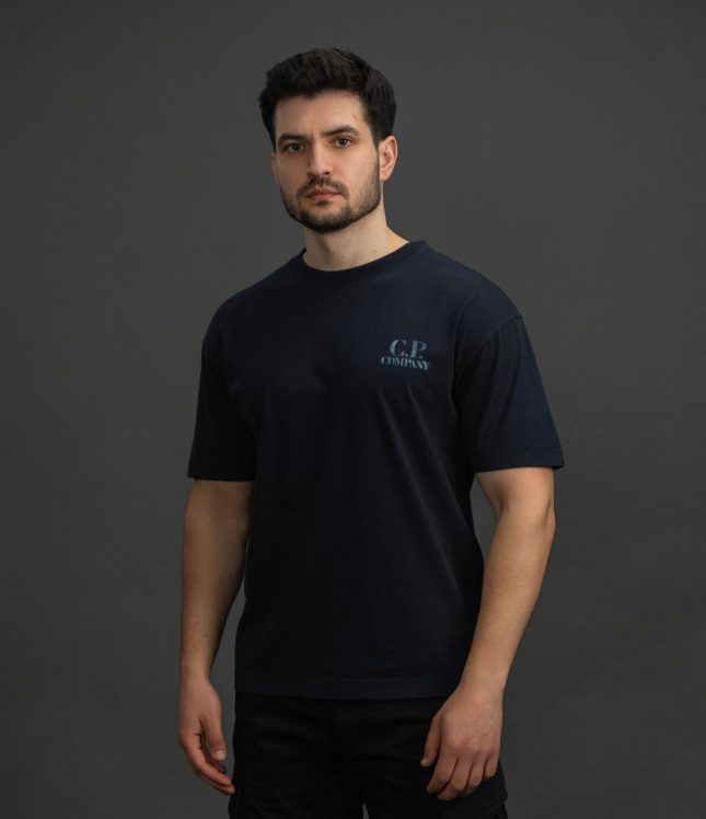 Чоловіча футболка C.P. COMPANY CMTS143A 110579W COL:888, колір синій | Ціна 6499 грн, фото 1