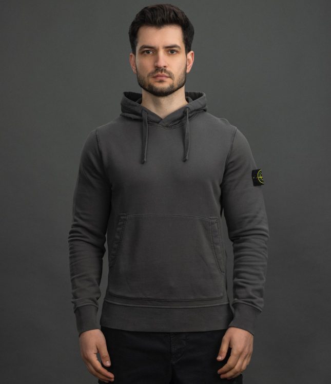 Чоловіче худі STONE ISLAND 156100062-S0051 V0065, колір сірий | Ціна 18499 грн, фото 2