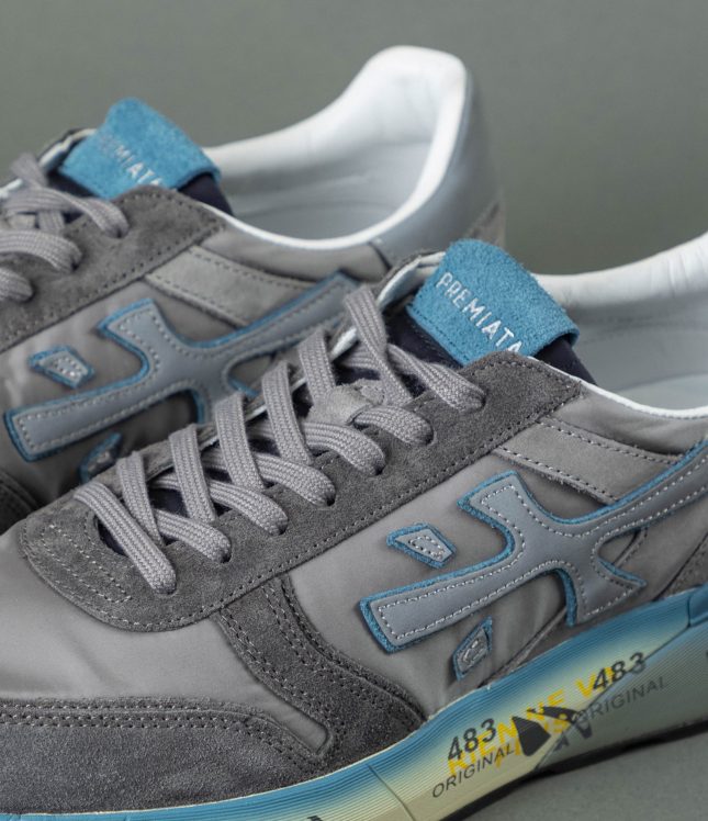 Чоловічі кросівки PREMIATA MICK 7865, колір сірий | Ціна 14499 грн, фото 3