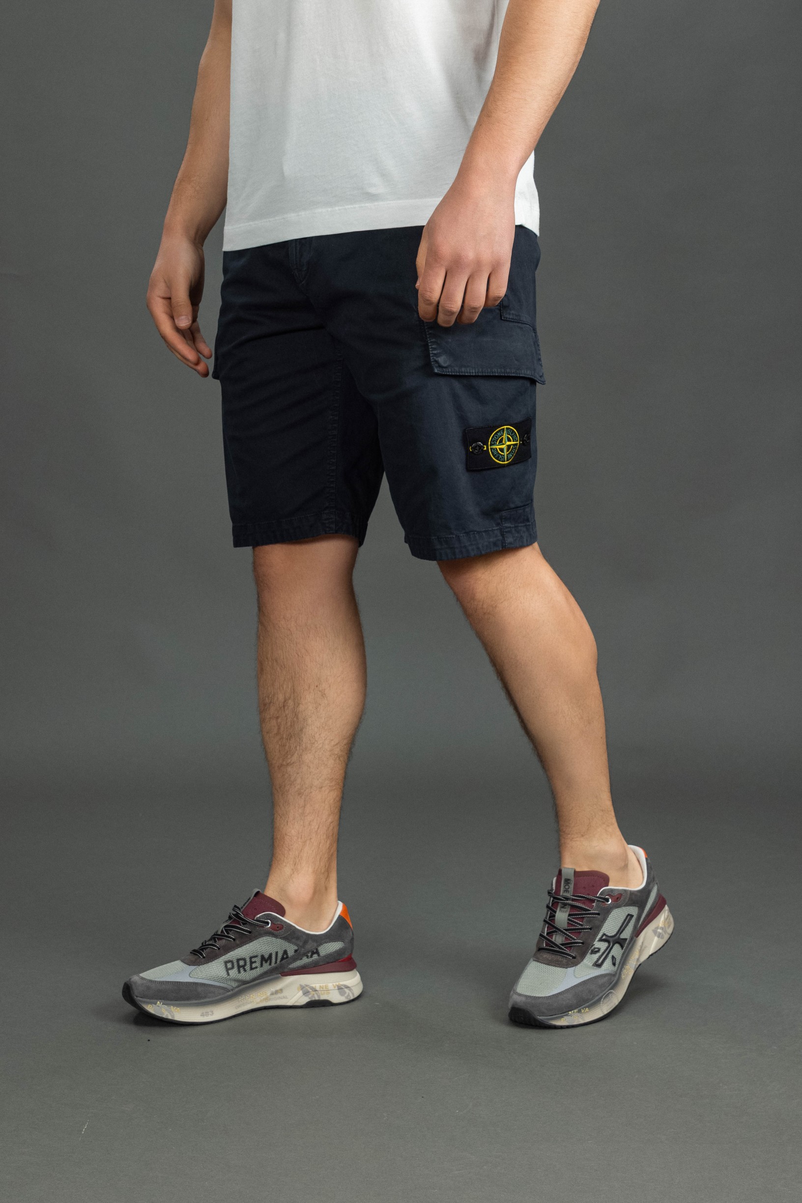 Чоловічі шорти STONE ISLAND 15L100018-S0004 V0120, колір синій