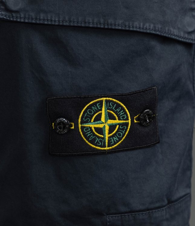 Чоловічі шорти STONE ISLAND 15L100018-S0004 V0120, колір синій | Ціна 14399 грн, фото 7