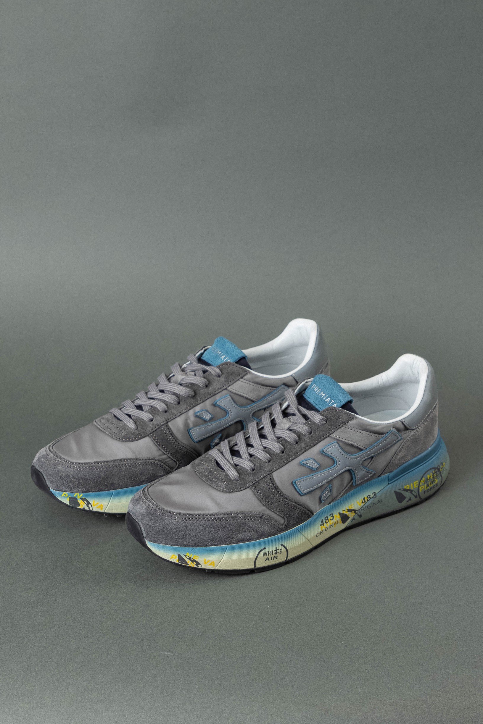 Чоловічі кросівки PREMIATA MICK 7865, колір сірий
