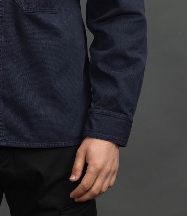 Чоловічий оверширт STONE ISLAND 151200025-S0184 V0126, колір фіолетовий | Ціна 25999 грн, фото 5