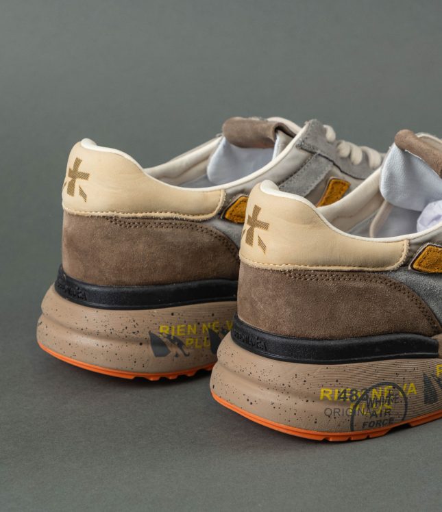 Чоловічі кросівки PREMIATA MICK 7866, колір коричневий | Ціна 14499 грн, фото 7