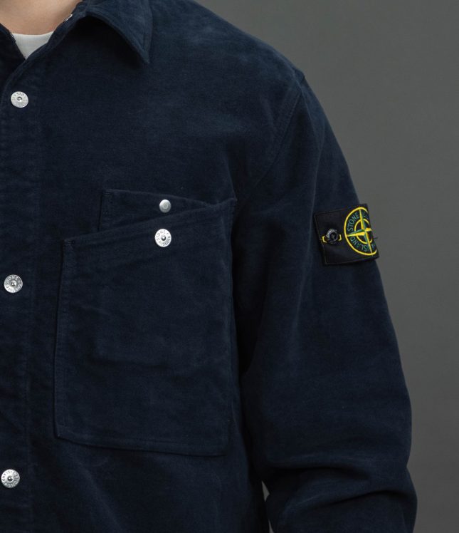 Чоловічий оверширт STONE ISLAND 151200019-S0228 V0020, колір синій | Ціна 26999 грн, фото 4