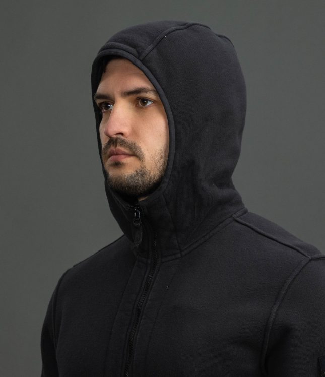 Чоловіче худі STONE ISLAND 156100078-S0185 V0029, колір чорний | Ціна 27499 грн, фото 3