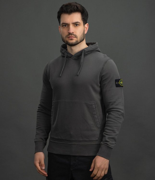 Чоловіче худі STONE ISLAND 156100062-S0051 V0065, колір сірий | Ціна 18499 грн, фото 1