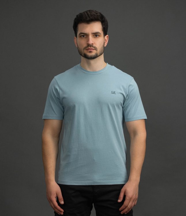 Чоловіча футболка C.P. COMPANY CMTS725A 005100W COL:809, колір блакитний | Ціна 3999 грн, фото 2