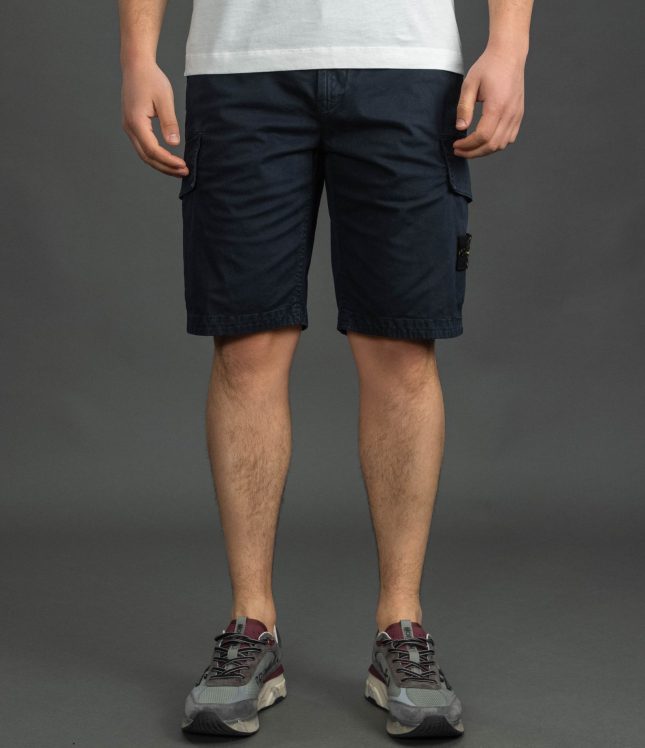 Чоловічі шорти STONE ISLAND 15L100018-S0004 V0120, колір синій | Ціна 14399 грн, фото 2