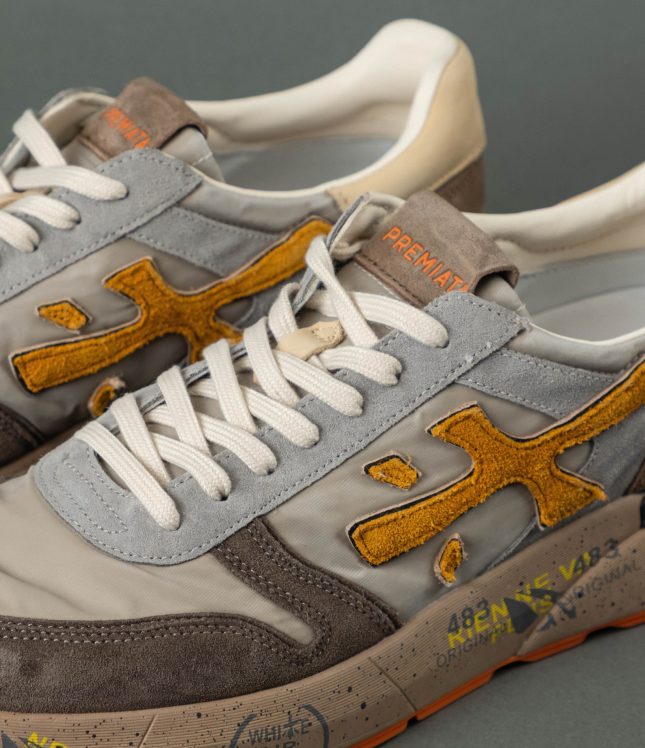 Чоловічі кросівки PREMIATA MICK 7866, колір коричневий | Ціна 14499 грн, фото 3