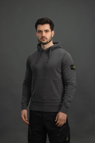 Чоловіче худі STONE ISLAND 156100062-S0051 V0065, колір сірий