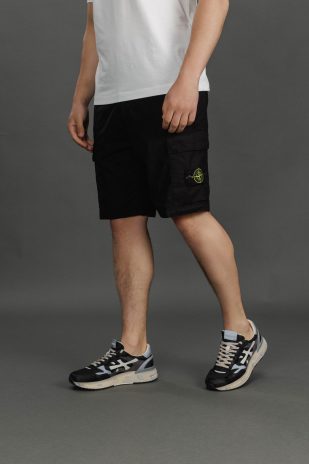 Чоловічі шорти STONE ISLAND 15L100020-S0003 V0029, колір чорний