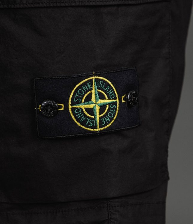 Чоловічі шорти STONE ISLAND 15L100020-S0003 V0029, колір чорний | Ціна 17999 грн, фото 7