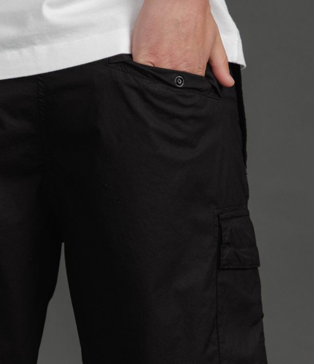 Чоловічі шорти STONE ISLAND 15L100020-S0003 V0029, колір чорний | Ціна 17999 грн, фото 6