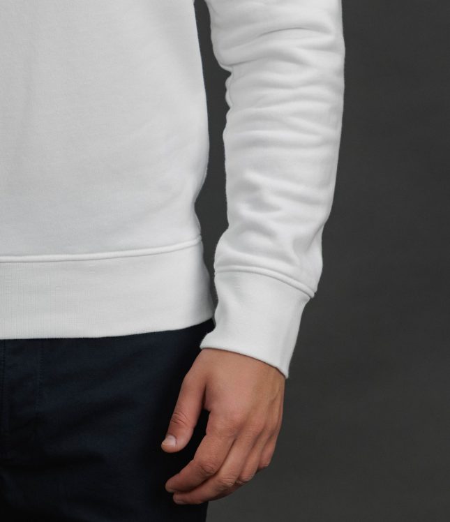 Чоловічий світшот STONE ISLAND 156100060-S0051 V0001, колір білий | Ціна 15499 грн, фото 5