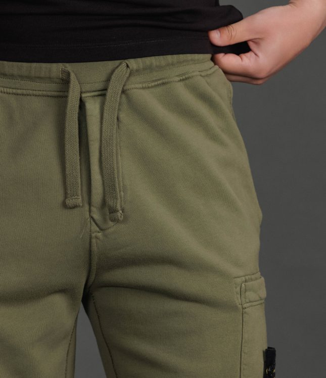 Чоловічі шорти STONE ISLAND 156200011-S0051 V005G, колір зелений | Ціна 11999 грн, фото 3