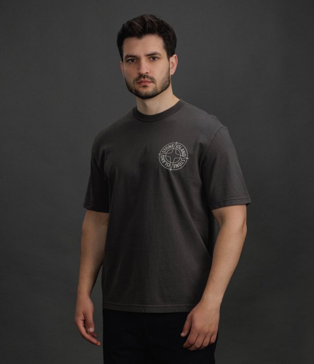 Чоловіча футболка STONE ISLAND 152100001-S0284 V0065, колір сірий | Ціна 12499 грн, фото 1