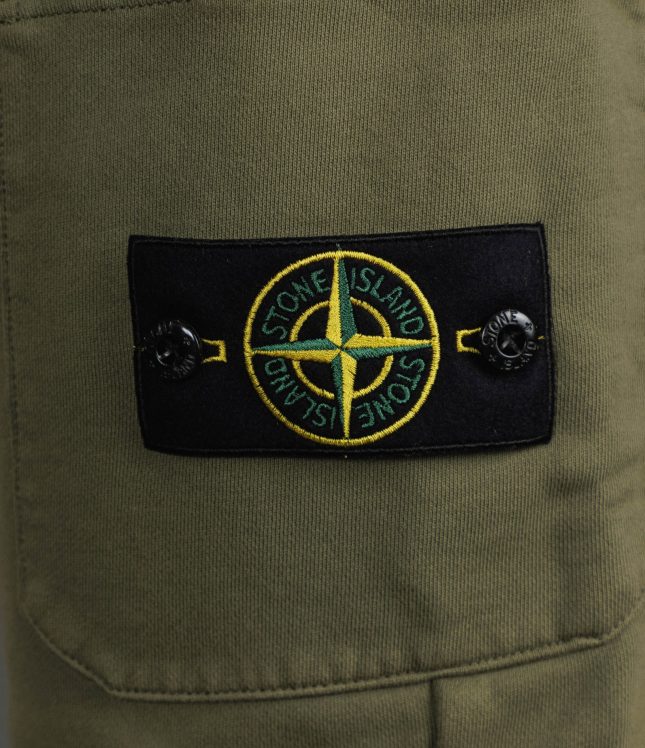 Чоловічі шорти STONE ISLAND 156200011-S0051 V005G, колір зелений | Ціна 11999 грн, фото 7