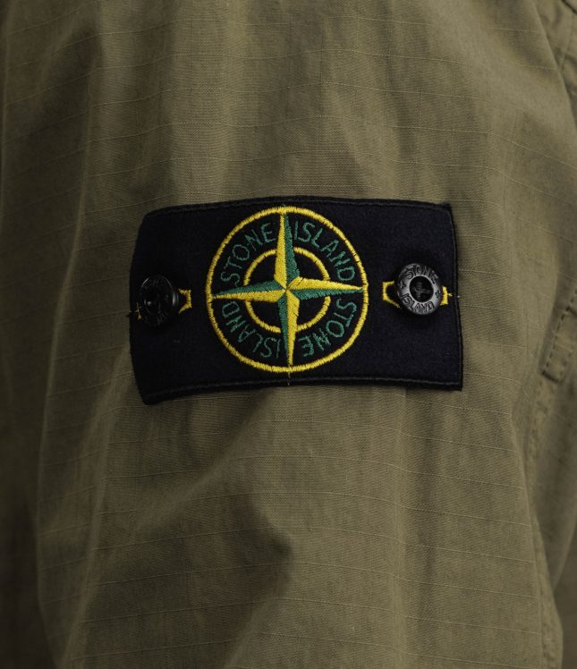 Чоловічий оверширт STONE ISLAND 151200005-S0298 V005G, колір зелений | Ціна 27499 грн, фото 7