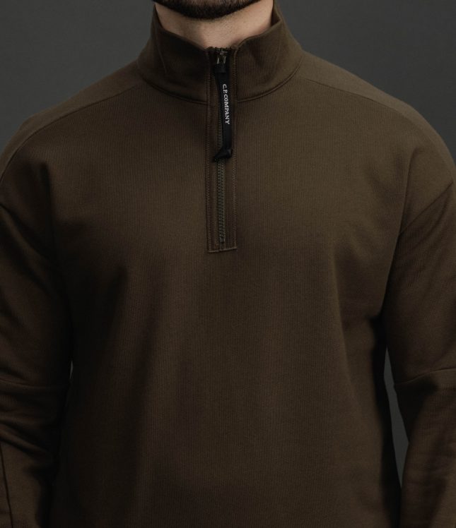 Чоловічий світшот C.P. COMPANY CMSS172A 005086W COL:683, колір зелений | Ціна 12499 грн, фото 3