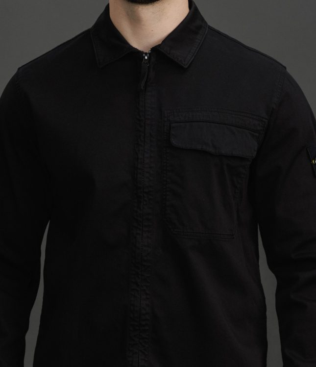 Чоловічий оверширт STONE ISLAND 151200015-S0012 V0029, колір чорний | Ціна 27499 грн, фото 3