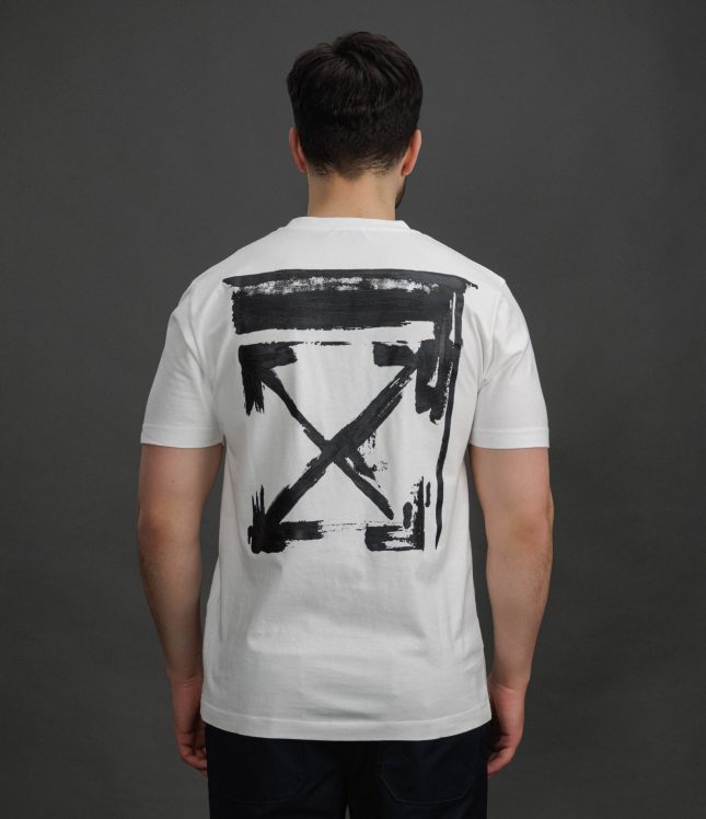 Чоловіча футболка OFF-WHITE OMAA027F25JER007 0110, колір білий | Ціна 16999 грн, фото 6